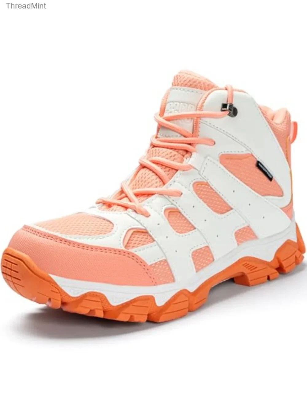 Kids Hiking Boots Waterproof Anti-Slip Ankle Support Breathable Lace-Up Outdoor
